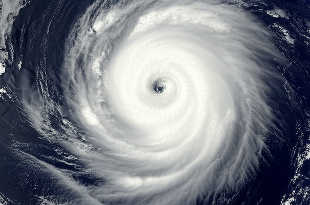 Hurricane Andrew satellite visualization